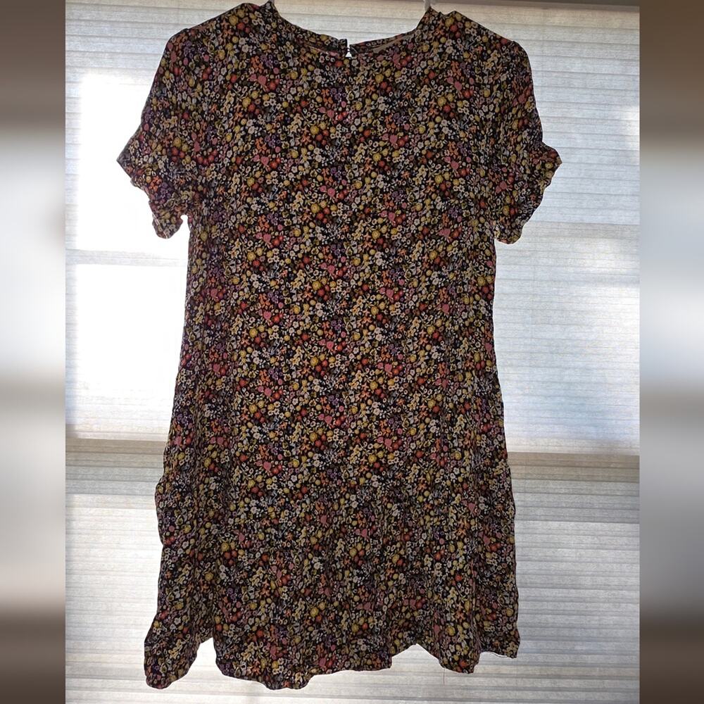LOFT Floral Print Dress with Multicolor Design size XSP